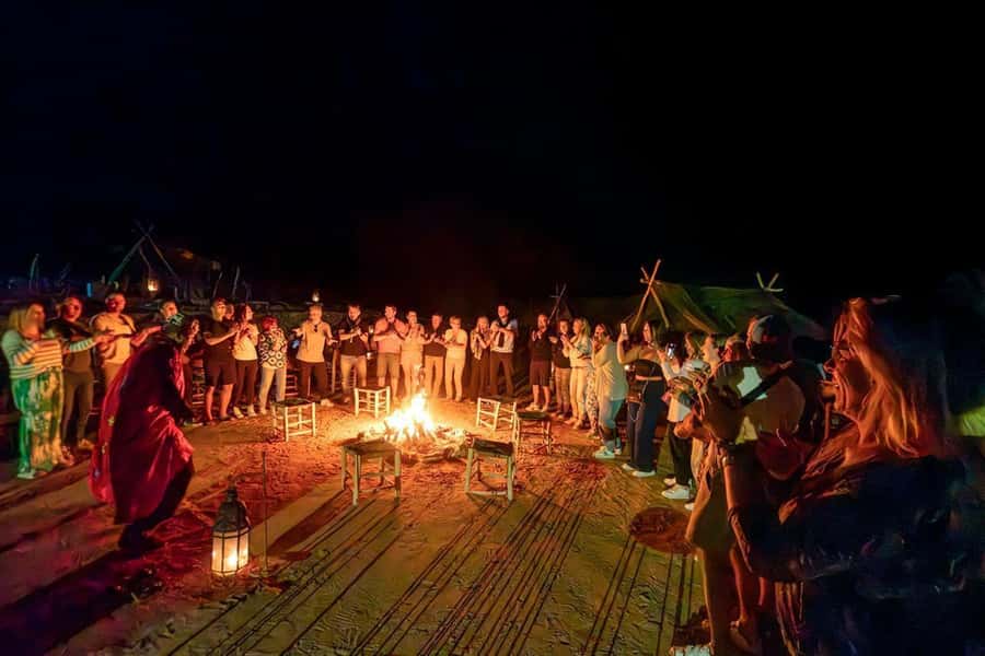 Marrakech: Agafay Desert Dinner Show with Quad Bike & Camel - The argan oil stop adds a local connection