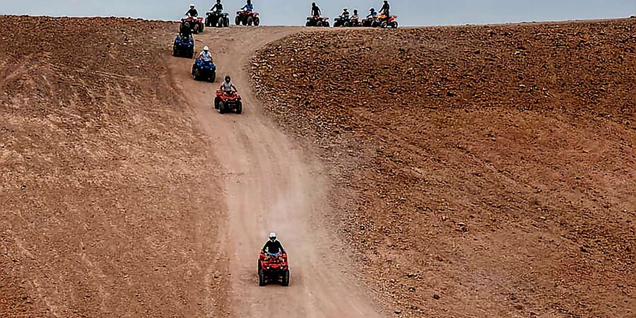 Marrakech: Agafay Desert Dinner Show with Quad Bike & Camel - A 15-minute camel ride at sunset