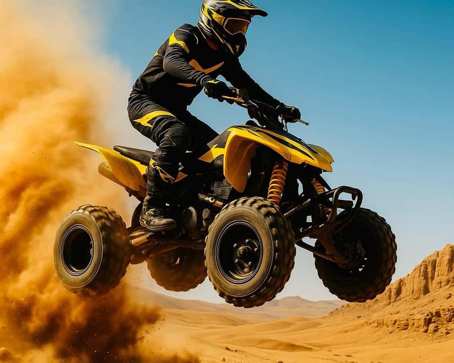 Marrakech: Agafay Desert Dinner Show with Quad Bike & Camel - Pickup from Marrakech and the road to the desert
