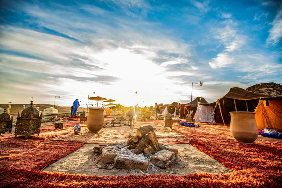 Marrakech: Agafay Desert Escape with Quad or Camel Ride - Music, fire, and a lively finish
