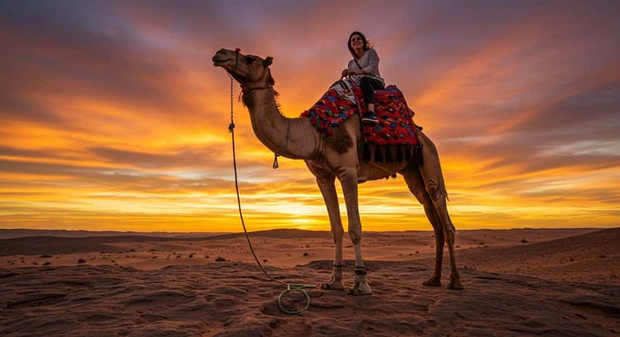 Marrakech: Agafay Desert Quad Bike & Camel Ride with Dinner - The argan oil cooperative adds real local context