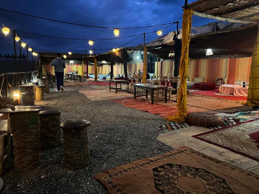 Marrakech: Agafay Desert Quad Bike & Camel Ride with Dinner - Quad biking on shared machines
