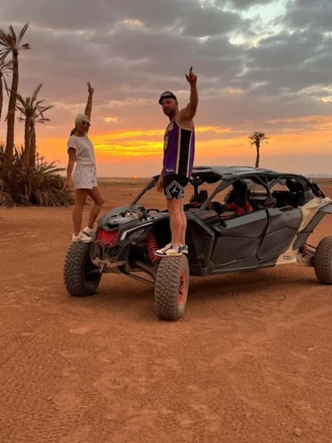 Marrakech: Agafay Desert Quad Bike & Camel Ride with Dinner - A one-hour camel ride at sunset