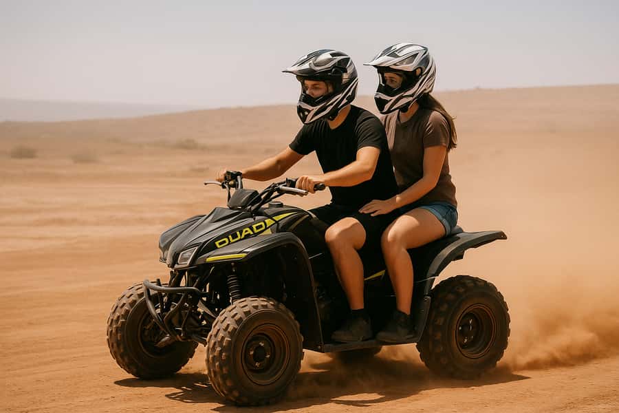 Marrakech: Agafay Desert Quad Bike with Camels & Dinner Show - First taste of the desert camp