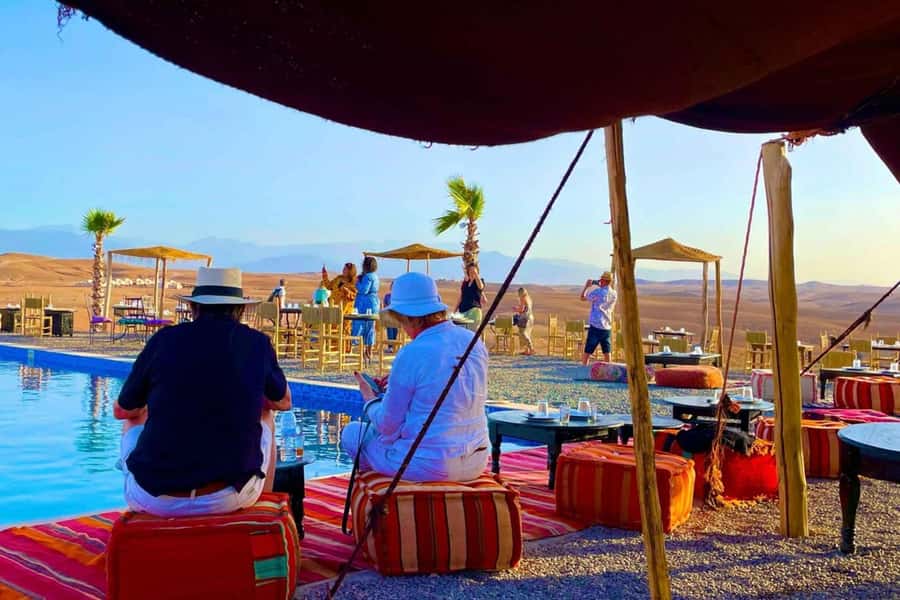 Marrakech: Agafay Desert Quad Biking & Dinner Show - Guide support makes a real difference
