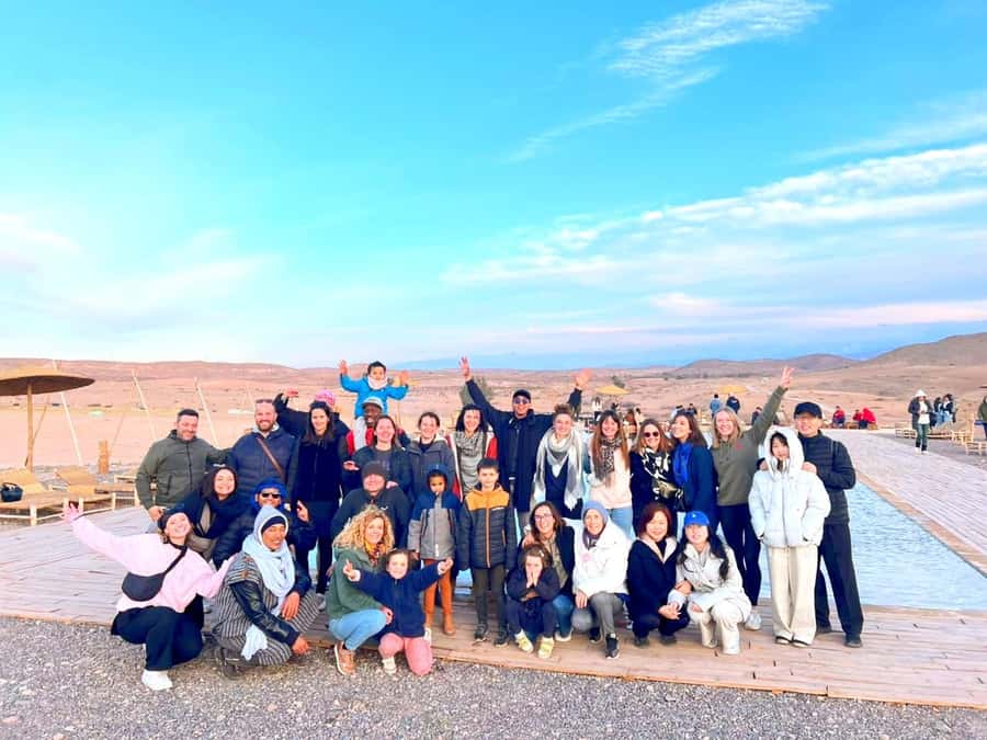 Marrakech: Agafay Desert Quad Biking & Dinner Show - Sunset, free time, and the cool evening air