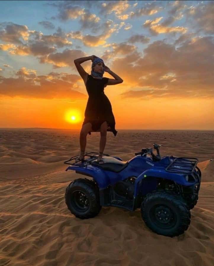 Marrakech: Agafay Desert Quad Biking with Dinner & Show - The drive from Marrakech to the Agafay camp