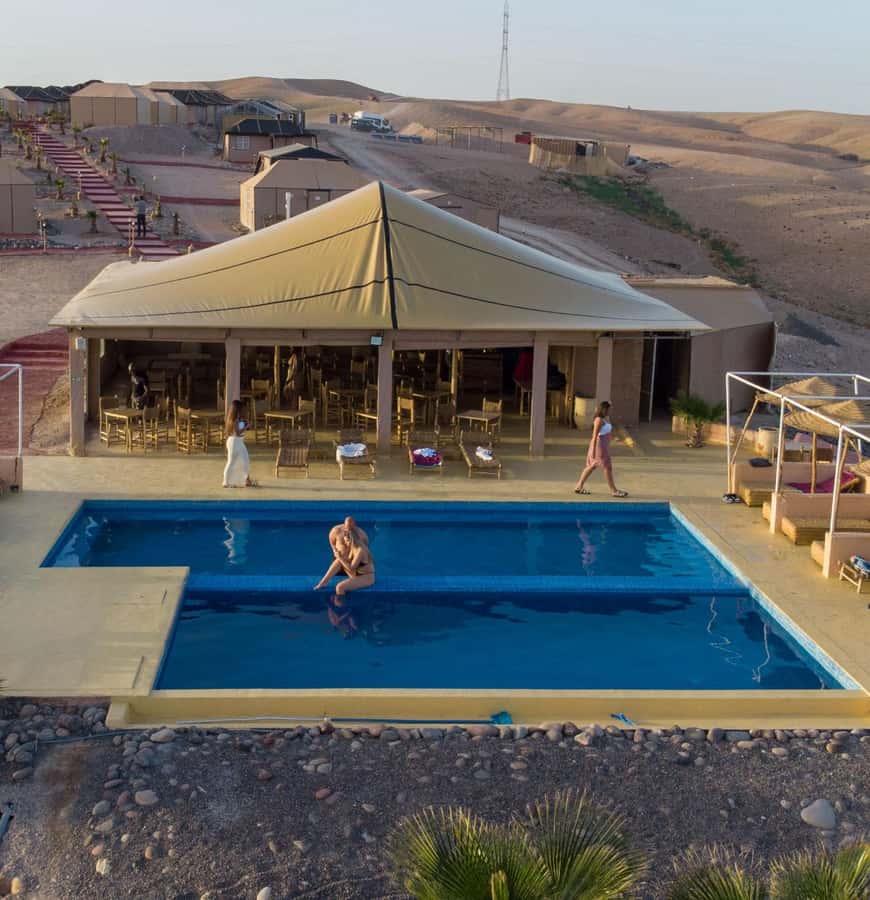 Marrakech: Agafay Desert Quad, Camel or Pool Day with Lunch - Pool time gives the day a welcome pause