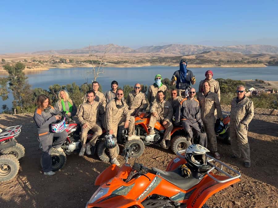 Marrakech: Agafay Desert Quad & Camel Rides, Dinner & Show - Agafay Desert Quad and Camel Tour: Key Points