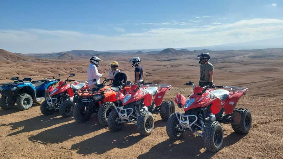 Marrakech: Agafay Desert Quad & Camel Rides, Dinner & Show - Getting Out of Marrakech
