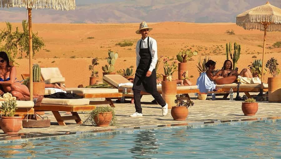 Marrakech: Agafay Desert Quad Camel Rides, Pool, Dinner Show - Practical preparation for the desert