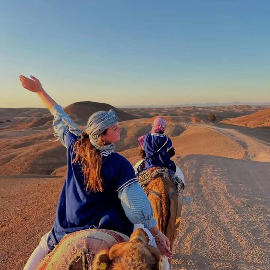 Marrakech: Agafay Desert Quad & Camel Rides Whit Dinner Show - Leaving Marrakech between 3:00 and 3:30 PM