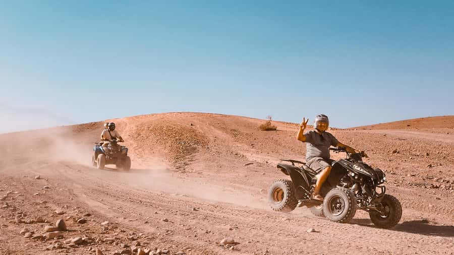 Marrakech: Agafay Desert Sunset Camel Ride, Quad & Dinner - Small details that make the evening better