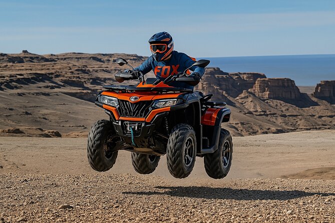 Marrakech: Agafay Quad Tour with Camel Ride, Dinner & Show - Quad biking for 40 minutes