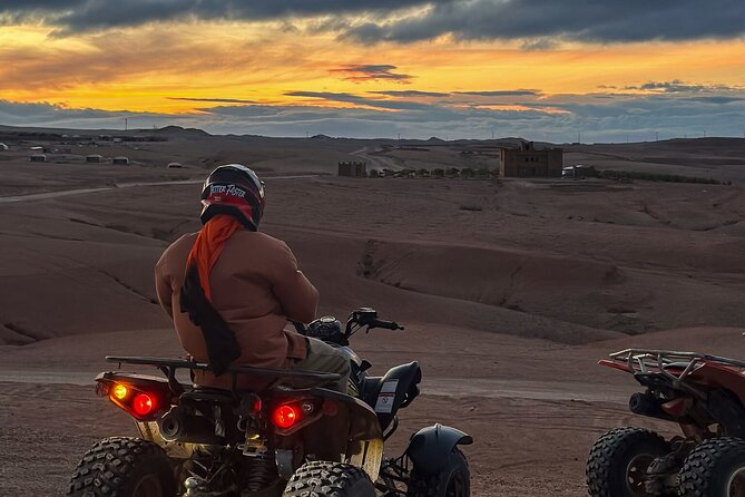 Marrakech: Agafay Quad Tour with Camel Ride, Dinner & Show - Pickup from Marrakech and the 45-minute ride