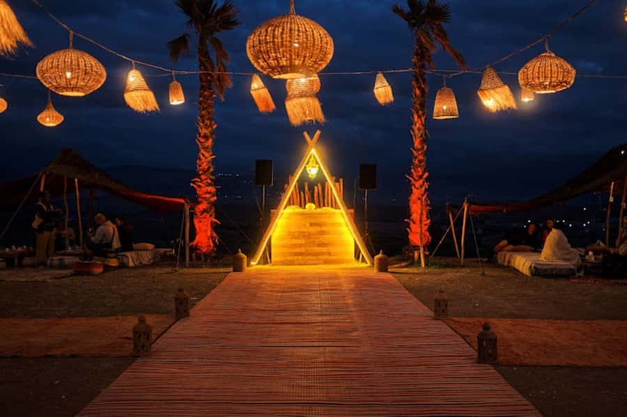 Marrakech: Camel & Quad Bike Tour with Sunset, Dinner & Show - Camel riding as the pace changes