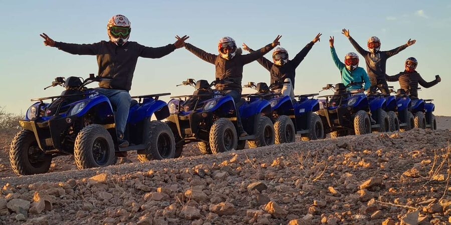 Marrakech: Desert and Palm Grove Quad Tour with Tea - How much activity do you really get?