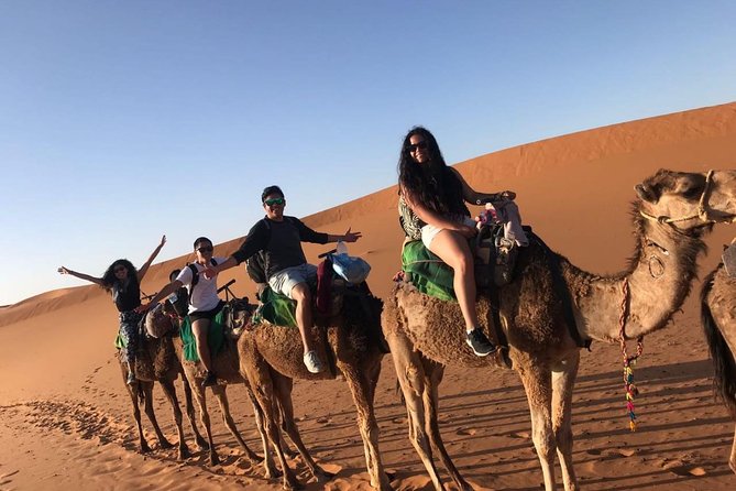 Marrakech Desert: Camel Ride, Quad Biking & Dinner Show Options - Tea, sweets, and the best light of the day