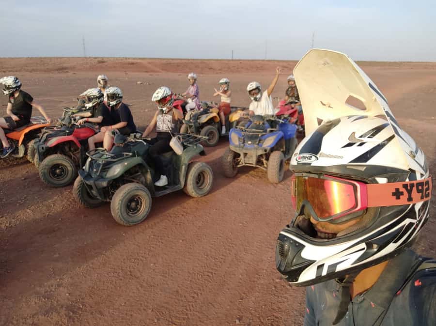 Marrakech Desert & Palm Grove Quad Bike Tour - A mint tea stop with a local family
