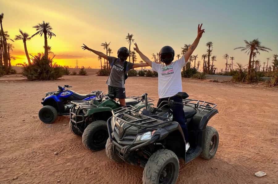 Marrakech: Dunes of the Palmeraie Quad Bike Ride with Tea - Key points to know before you book