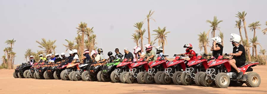 Marrakech:excursion quad in Oasis palm & jbilat desert,tea - What this Marrakech quad excursion is really like