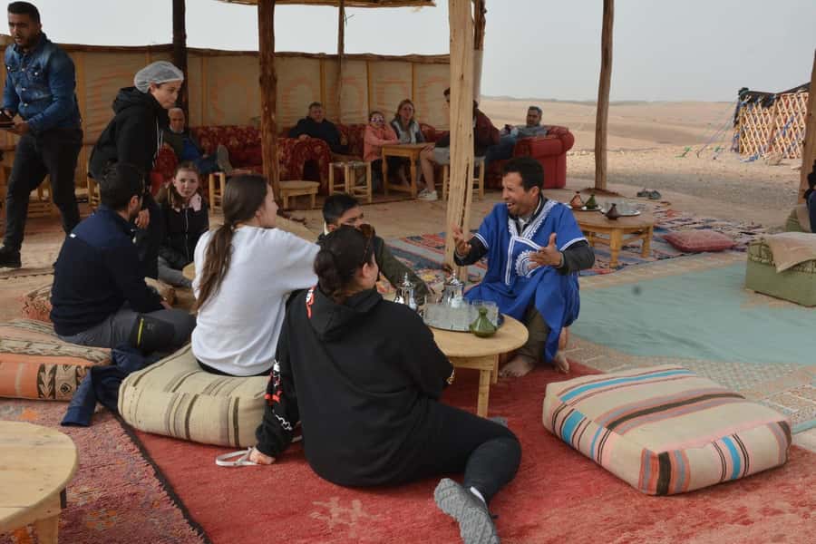 Marrakech:excursion quad in Oasis palm & jbilat desert,tea - Safety briefing before the engines start