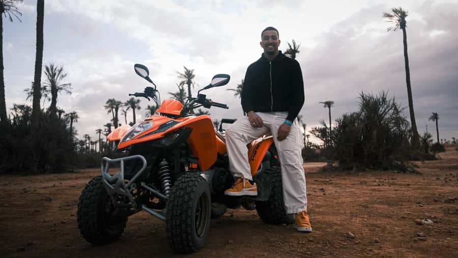 Marrakech:excursion quad in Oasis palm & jbilat desert,tea - Is $14 good value?