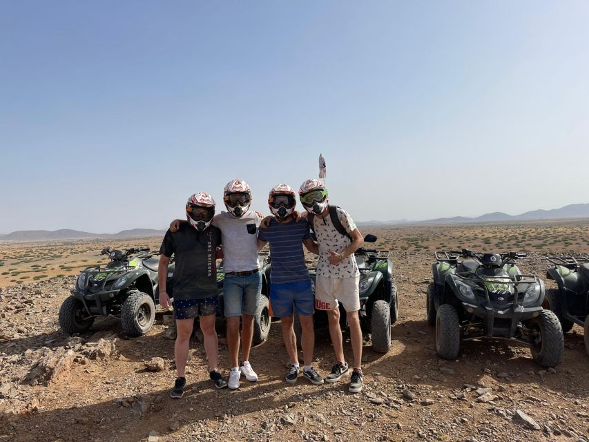 Marrakech, explore the palm grove desert by quad bike - Returning to Marrakech after three hours