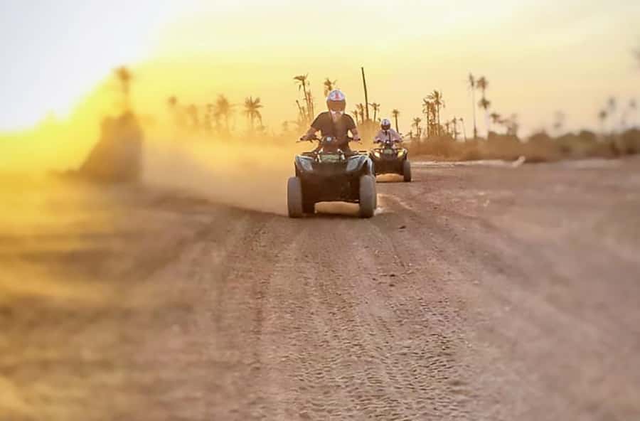 Marrakech, explore the palm grove desert by quad bike - Leaving Marrakech for the Palmeraie