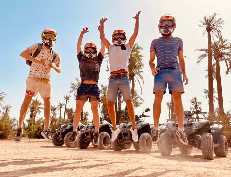 Marrakech, explore the palm grove desert by quad bike - Weather, comfort, and who should skip it