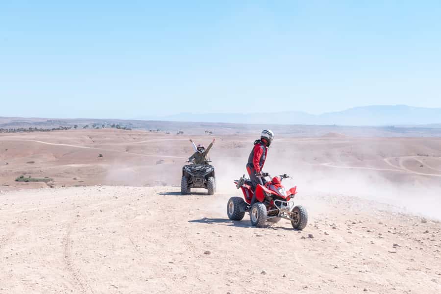 Marrakech: Guided Quad Bike and Camel Ride Tour with Tea - A quick escape to the Palmeraie