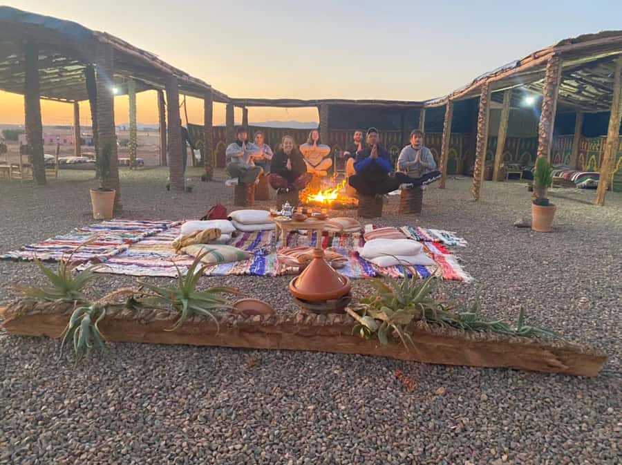 Marrakech: Guided Quad Bike and Camel Ride Tour with Tea - Camel riding in traditional clothing