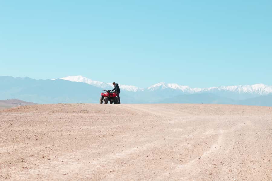Marrakech: Half-Day Desert Quad Tour with Camel Ride - Two hours on the quad bikes