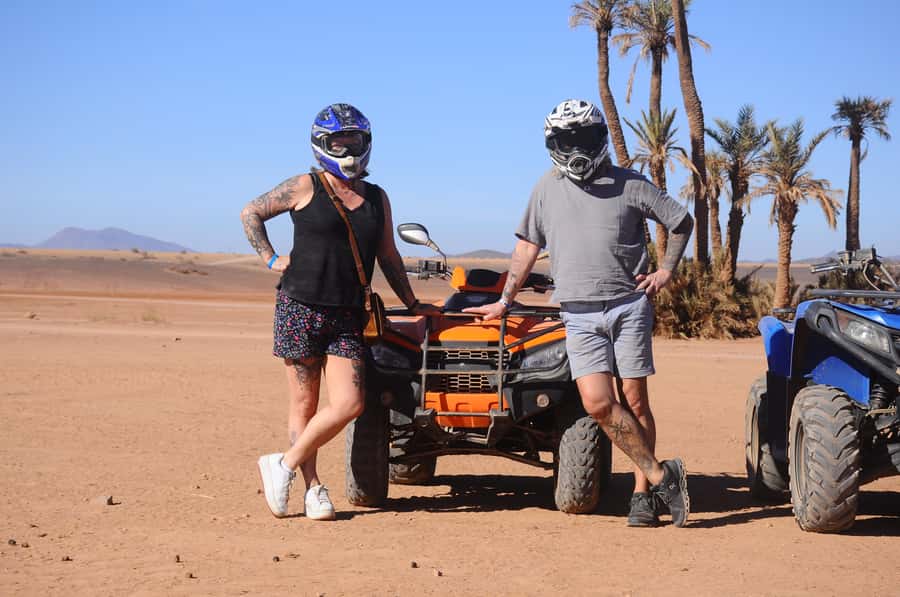 Marrakech: pack quad and camel ride in the palm grove - Guides, group size, and the human side
