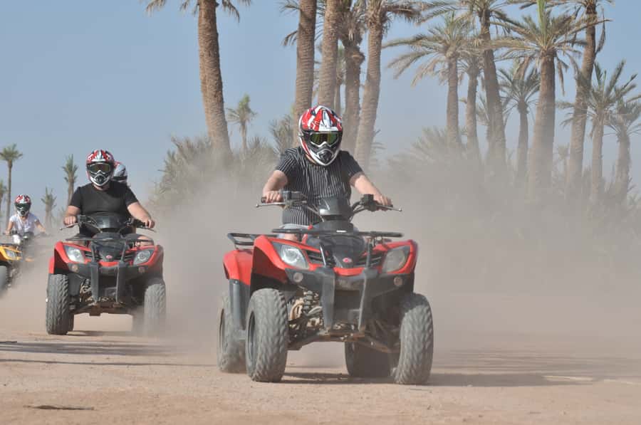 Marrakech: Palm Grove Quad Bike Tour - Two hours across rocky ground and scattered palms
