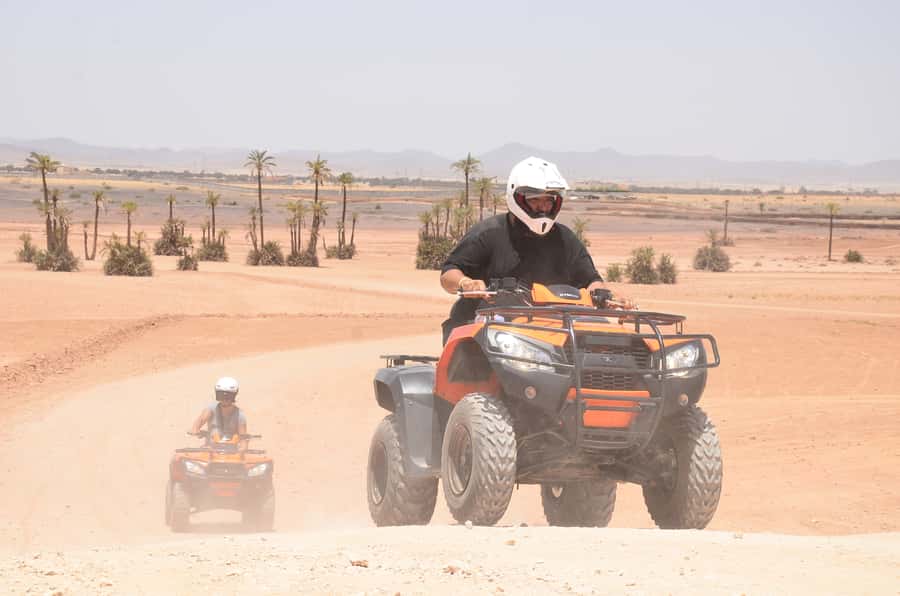 Marrakech: Palmeraie Guided Quad Tour with Tea Break - Choosing your time and preparing well
