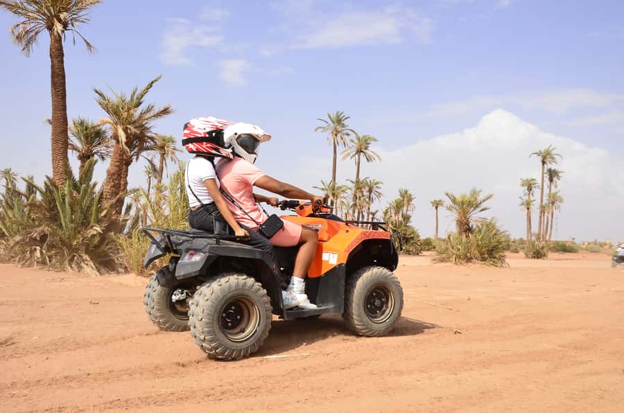 Marrakech: Palmeraie Guided Quad Tour with Tea Break - The 15-minute photo stop
