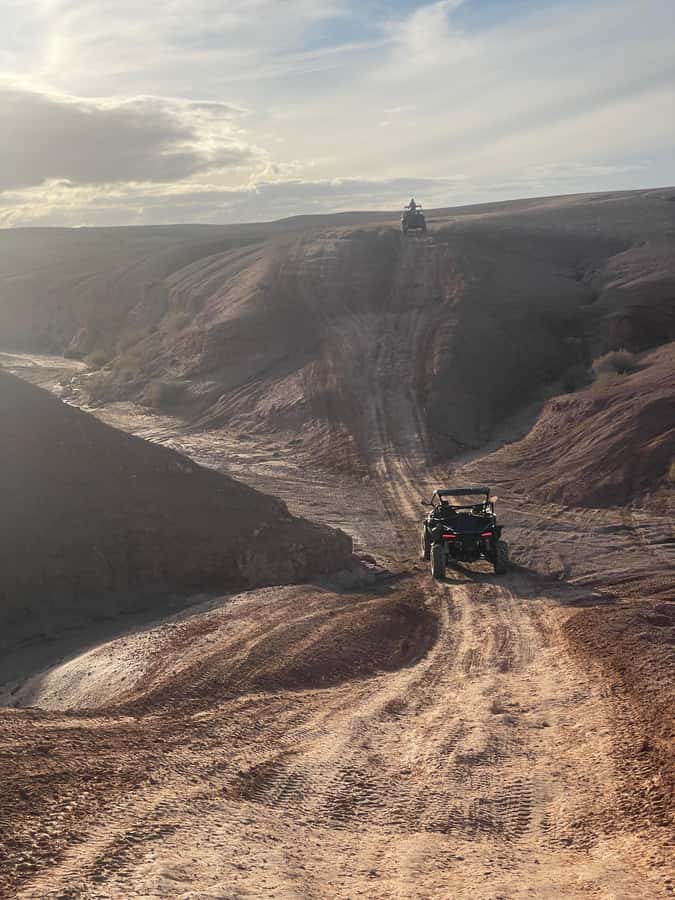 Marrakech: Private Buggy Adventure in Agafay Desert with Tea - Two hours across Agafay’s open tracks