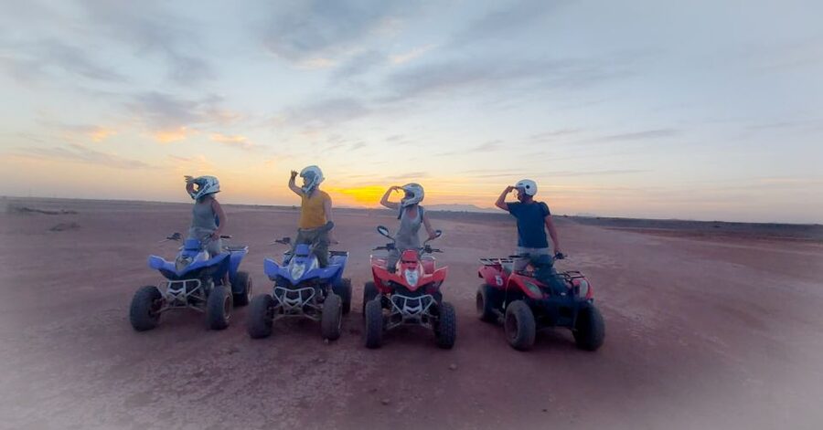 Marrakech: Private Palm Grove Camel and Quad Bike Ride - Leaving Marrakech for the Palm Grove