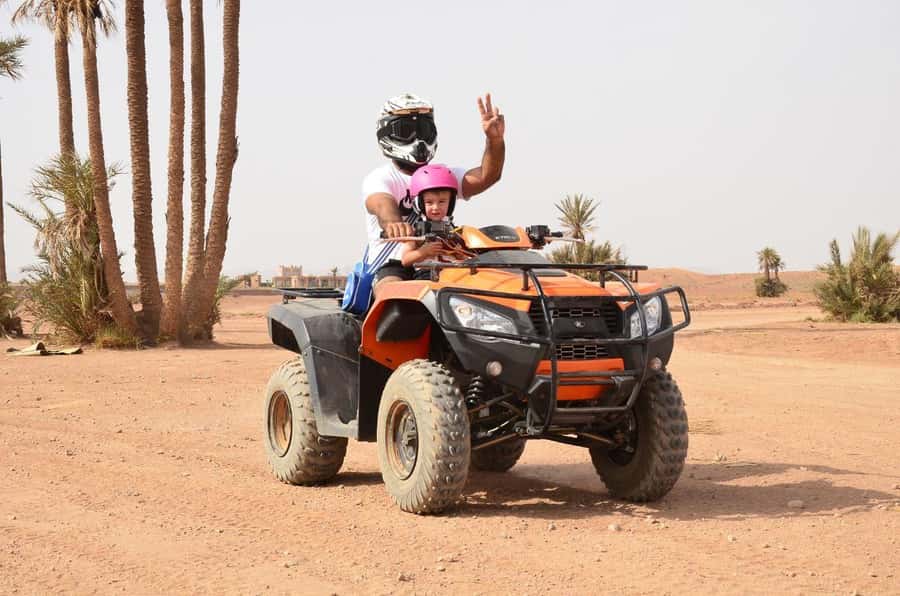 Marrakech: Quad activity in the Palmeraie with Tea break - How the $18 price holds up