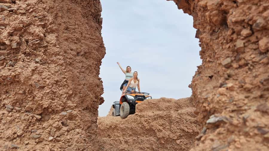 Marrakech: Quad activity in the Palmeraie with Tea break - Who will enjoy this outing most