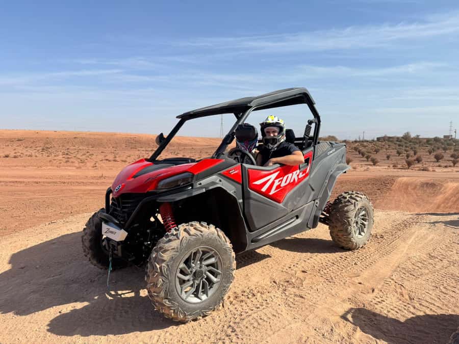 Marrakech: Quad bike adventure in the desert with views of the Palmeraie - Riding from palm groves onto sandy tracks