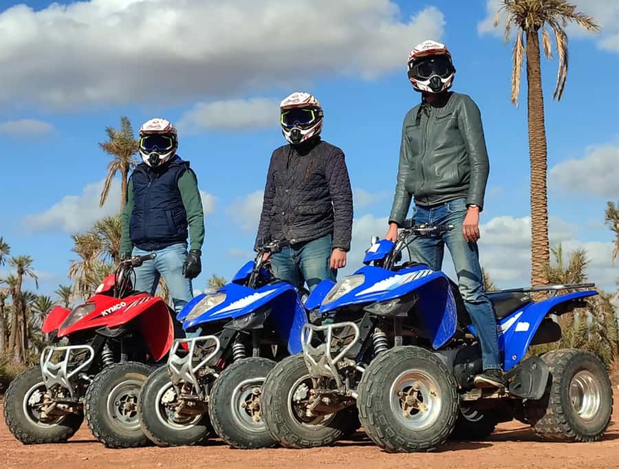 Marrakech: Quad Bike and Camel Ride Tour - How much quad riding should you expect?