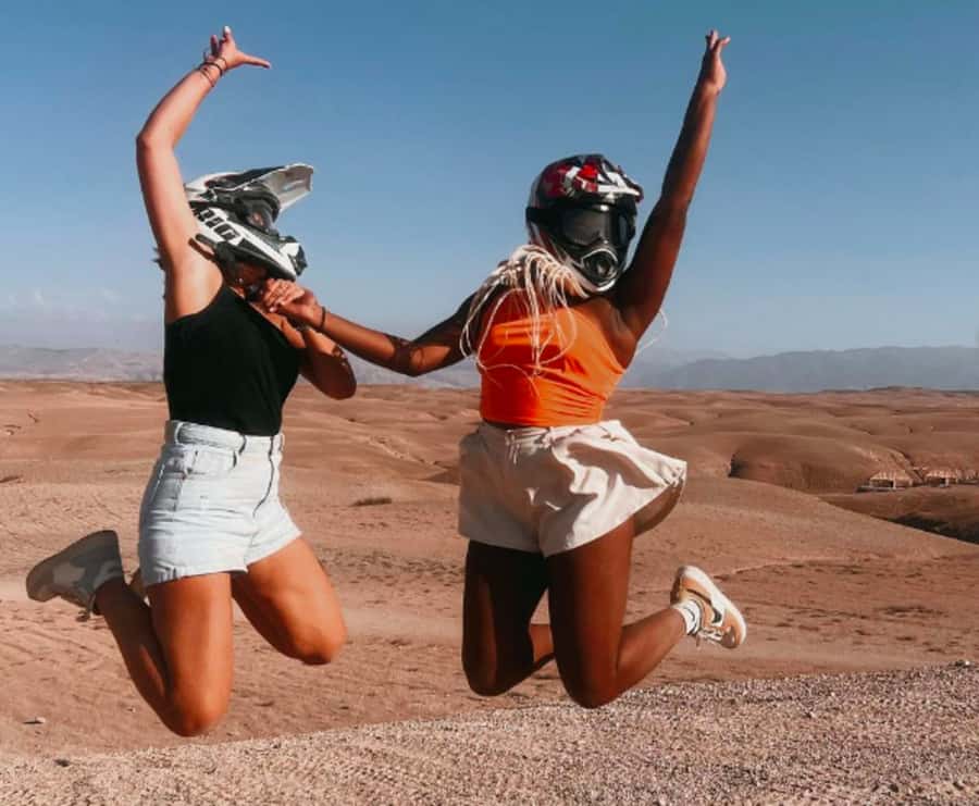 Marrakech: Quad Bike & Camel with dinner show & sunset - Guides, drivers, and the human side
