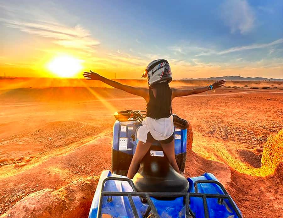 Marrakech Quad Bike Experience: Desert and Palmeraie - From Marrakech to the Jbilets Desert in 30 minutes