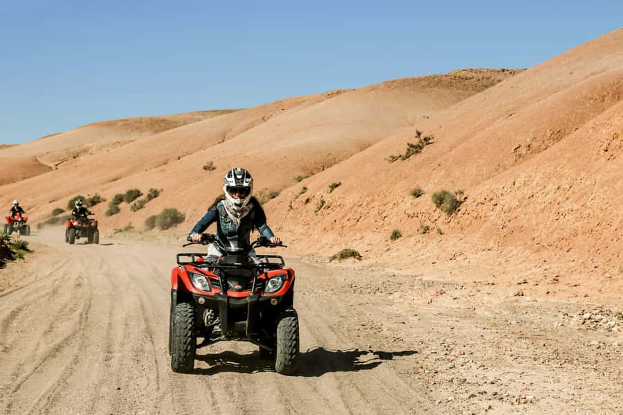 Marrakech Quad Bike Experience: Desert and Palmeraie - Two hours across rock, palms, and dusty tracks