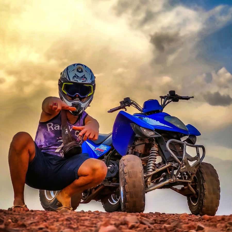 Marrakech: Quad excursion in the palm trees of Marrakech - Sunset is the best time for atmosphere