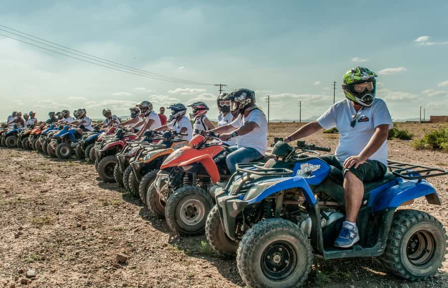 Marrakech: Quad Tour in Jbilets Desert with Palm Grove - Pickup from Marrakech and the 30-minute transfer