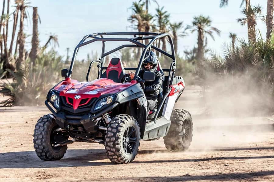 Marrakech : Ride buggy in the desert of the palm grove - Photo stops and the guide’s role