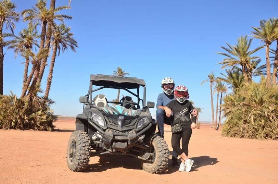 Marrakech : Ride buggy in the desert of the palm grove - What the ride feels like in practical terms